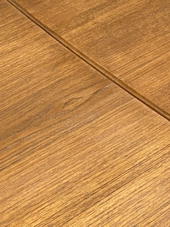 Extendable Scandinavian teak table by Johannes Andersen for Samcom Denmark An60 – Dining tables, Wood (photo 10 of 20)