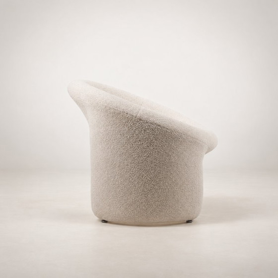OLIVIER MOURGUE, Poltrone e poggiapiedi Montréal, Airborne Ed., 1967, Tessile, Crema, Organic Modern (foto 9 di 15)