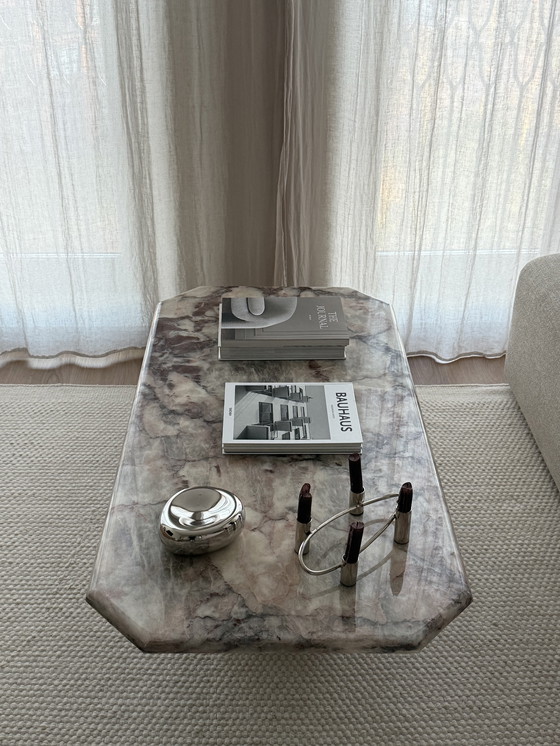 Image 1 of Vintage marble coffee table, Italy 1970