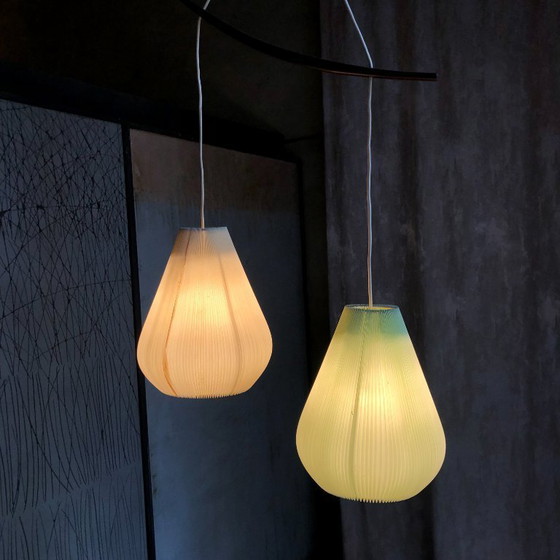 Image 1 of 1950 suspension lamp, G Rispal