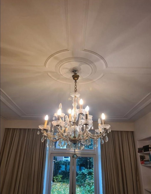 lampadario di cristallo