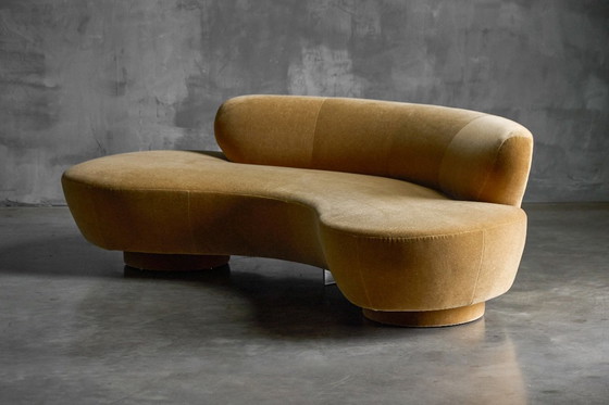 Image 1 of Serpentine Sofa by Vladimir Kagan for Directional, United States, 1980s