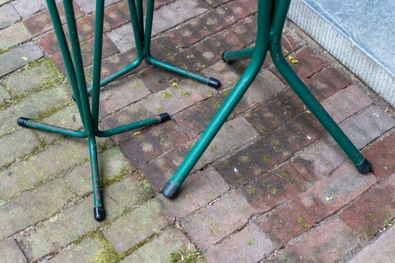 Image 1 of Ensemble de 3 supports géométriques pour plantes - table à plantes
