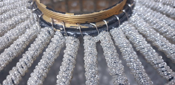 Large Rare Empire Style Kasbah Pendant lamp Crystal, Metal, Transparent (photo 32 of 36)