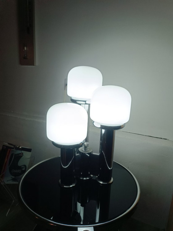 Image 1 of Lampada di design in stile Space Age, vetro di Murano, anni '70