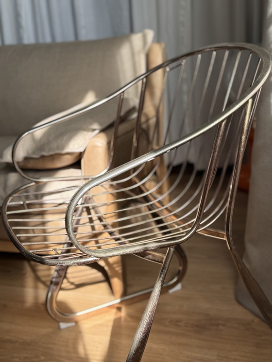 Image 1 of Mid-eeuwse Europese designstoel uit de late jaren 50