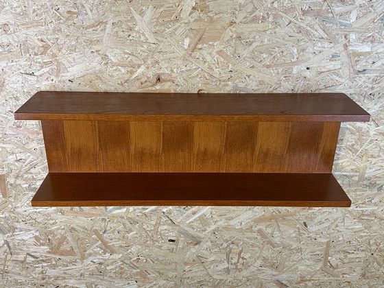 Image 1 of 60s 70s Teak wandplank Teak wandplank Deens design Denemarken
