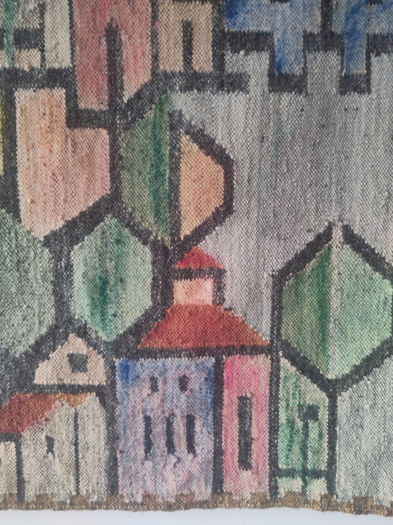 Image 1 of Tapisserie polonaise vintage de Januszkowaka