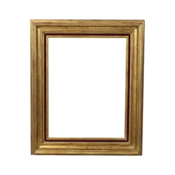 Image 1 of Cornice classica in legno color oro