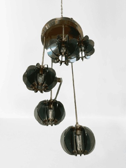 Lampadario di Gino Paroldo per Fontana Arte – Ottone (photo 9 of 10)