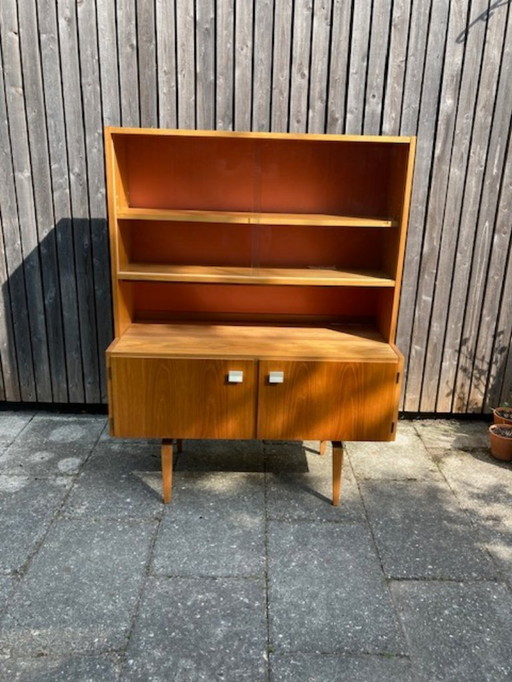 Hellerau mid - Century design vintage display case Franz Ehrlich