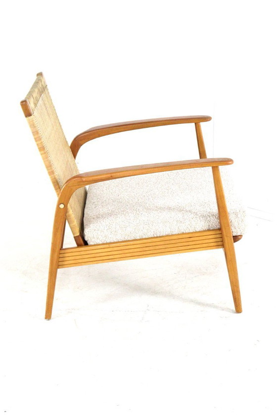 Image 1 of Vintage fauteuil 'Betzigau' rattan | 2 stuks op voorraad 