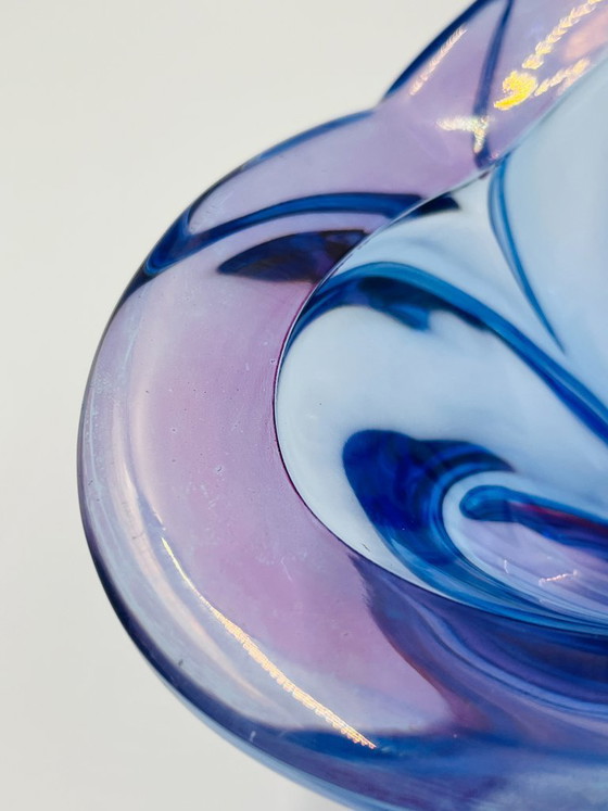 Image 1 of Taza de arte de cristal bohemio Chribska