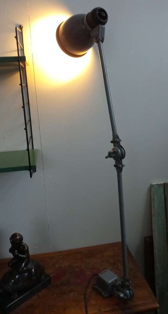 Image 1 of Fabrilux industriële lamp in Bauhaus-stijl, ontwerp voor werkverlichting
