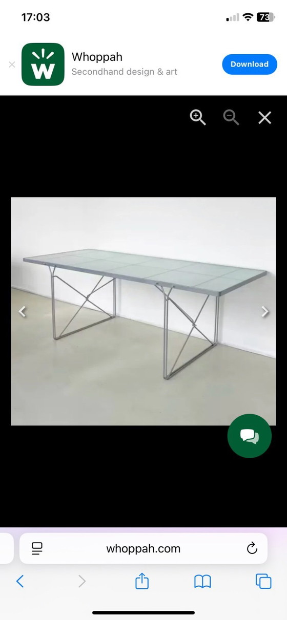 Image 1 of Glass table