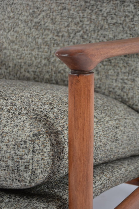 Image 1 of HOM24 fauteuil, vintage koffiekleur