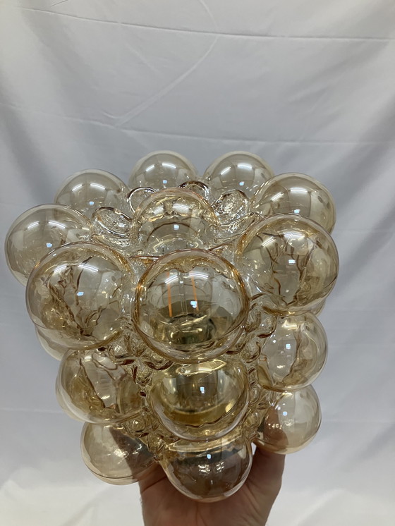 Image 1 of Lampada da soffitto vintage Helena Tynell, lampada a bolle di design del 1960