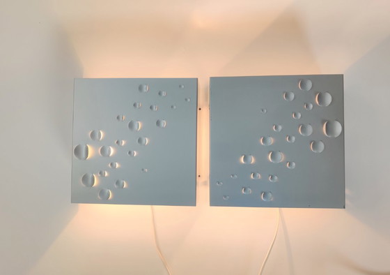 Image 1 of Two Raak Wall Lamps Designer Evert Jelle Jelles Type C1627