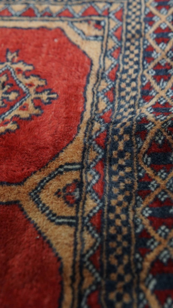 Image 1 of Handgeknüpfter quadratischer Orientteppich 63x61cm