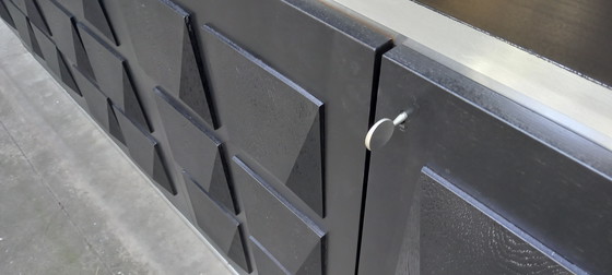 Image 1 of Sideboard Vintage Dressoir Brutalist style de Coene 1970's