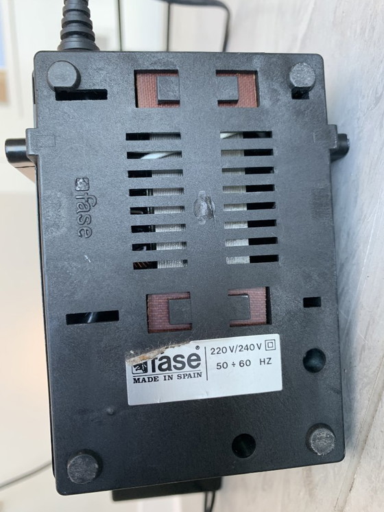 Image 1 of Fase contragewicht bureaulamp – Madrid, jaren ’80 – origineel met sticker