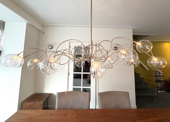 Image 1 of SET Harco Loor Big Bubbles Pendelleuchte + 2 Wandleuchten