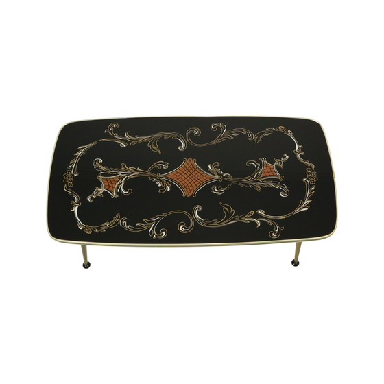 Image 1 of Tavolino Rockabilly anni Cinquanta in vetro