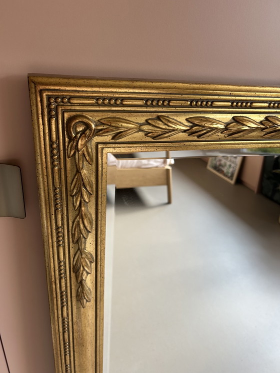 Espejo grande Art Déco de DeKnudt, 122 x 92 cm. – Wood, Gold (photo 5 of 11)