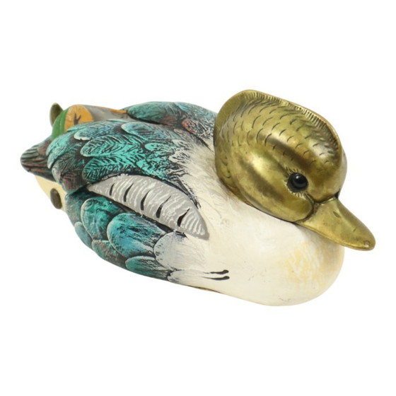 Image 1 of Vintage Duck Statue Malevolti Italy