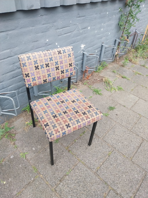 1 set di 4 sedie da pranzo Martin Visser per 't Spectrum, anni '60, con rivestimento originale.