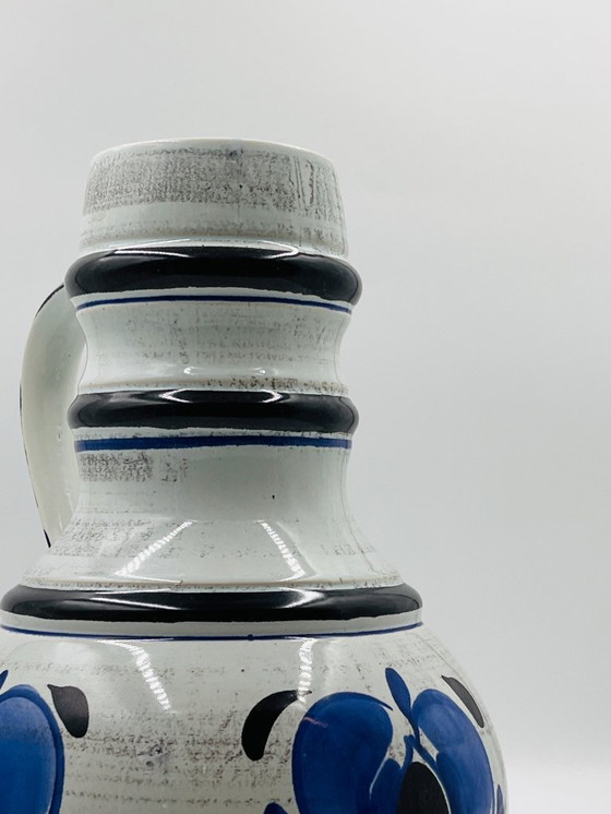 Image 1 of West German vase with handle