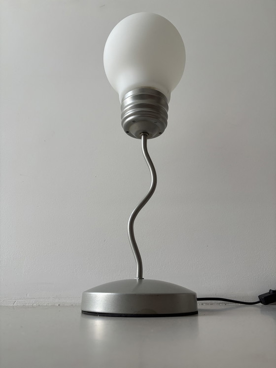 Image 1 of Pop art Bulb gloeilamp 1980 Memphis style 