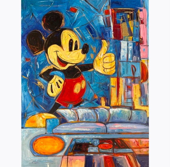 The Mickey Legacy (15) "Tribute to Mickey" – Paintings & Drawings, Canvas (photo 3 of 8)