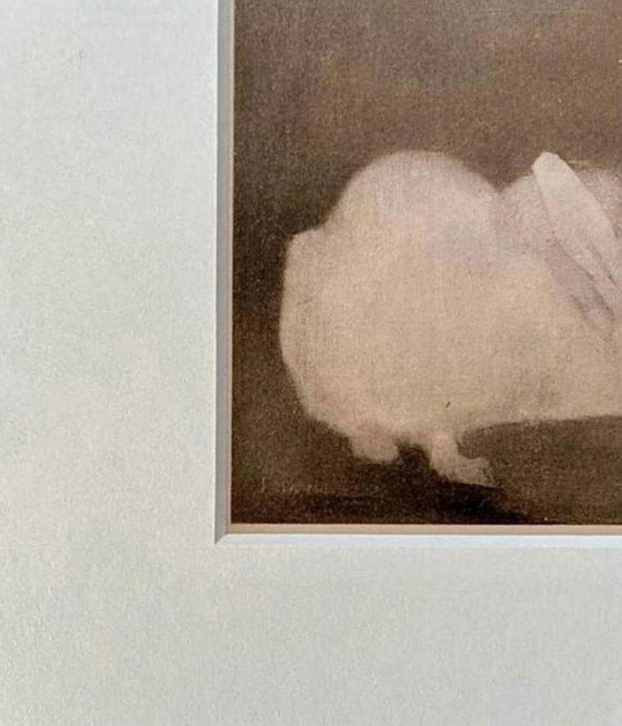 Image 1 of Jan Mankes 1889-1920 / Original Heliogravure 2 Rabbits 1923