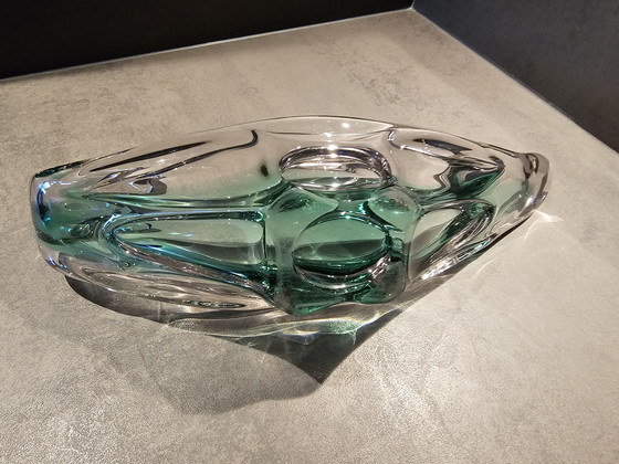 Image 1 of Bol en verre vintage – Cristallerie de Bayel France (1960)