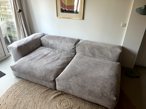 Image 1 of Vetsak Modular Bench/Sofa Cord Velour