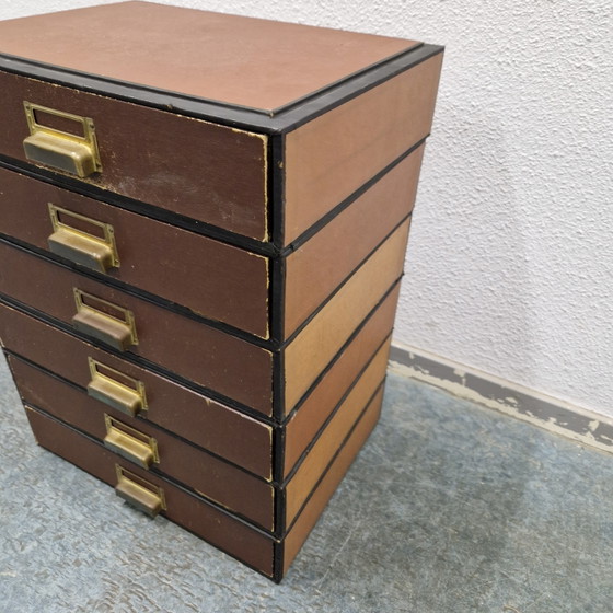 Meuble à Tiroirs de Bureau Ancien Victorien Cabinet à Papier Petite Unité – Meubles de rangement pour bureau (photo 5 of 11)