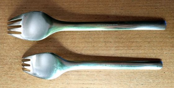 Image 1 of GEORG JENSEN 1955 12 Gedecke von MAGNUS STEPHENSEN Modell TUJA TANAQUIL