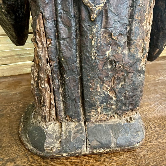 Image 1 of Primitive iberische Andachtsskulptur, Spätgotik, 15.–16. Jahrhundert
