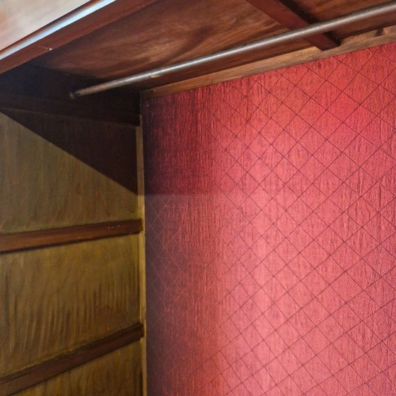 Armadio in mogano con panca – Armadi contenitori, Wood (photo 3 of 9)