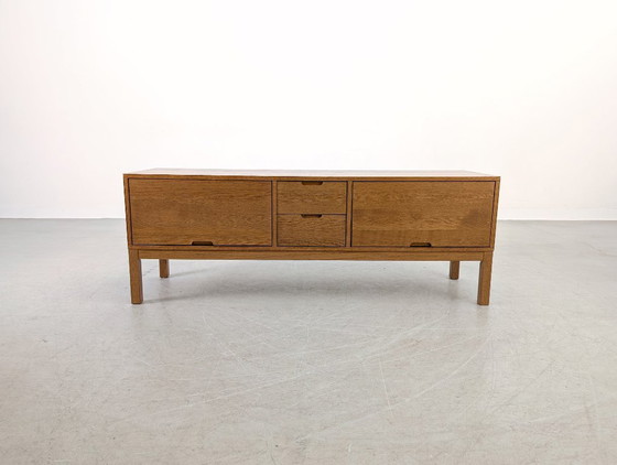 Image 1 of Knut & Marianne Hagberg sideboard IKEA 2010 oak design chest of drawers