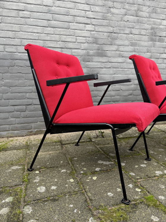 Image 1 of 2x sedie oasi Rietveld per Ahrend de Cirkel 1960