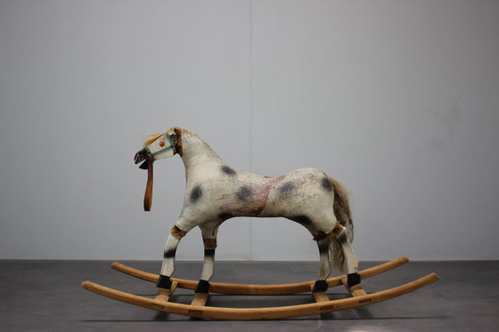 Image 1 of Cheval à bascule Mid Century, années 1960, Tchécoslovaquie