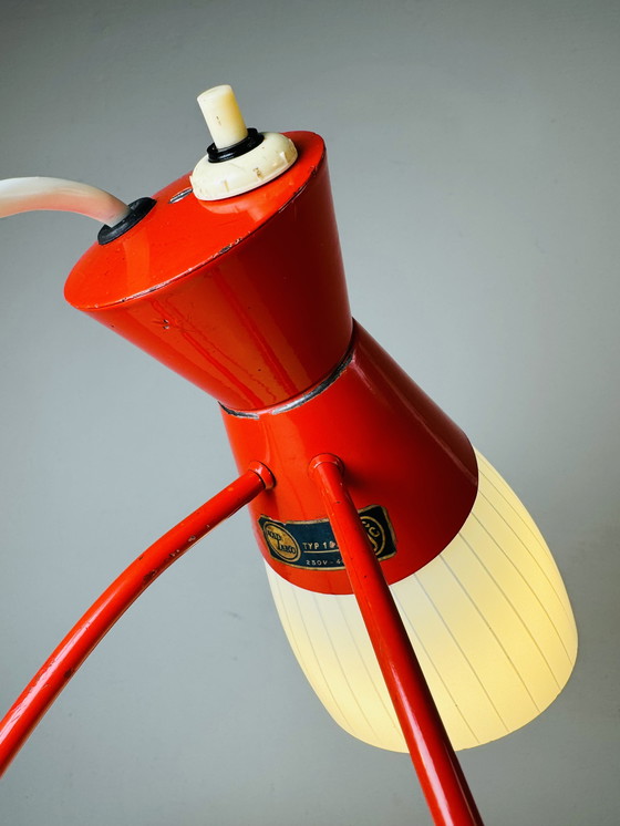 Image 1 of MODELL 1621 TISCHLAMPE VON JOSEF HURKA FÜR NAPAKO, TSCHECHOSLOWAKEI, 1950er Jahre