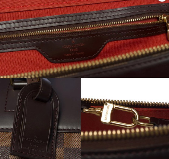 Image 1 of Borsa LOUIS VUITTON Greenwich Tote en Toile Marron - 101195 Prezzo di vendita