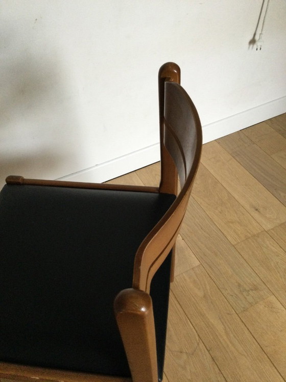 Image 1 of 1950s wooden chair – minimalist design