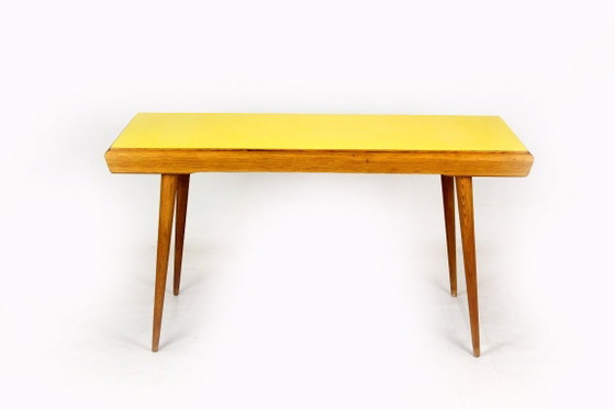 Couchtisch mit doppelseitiger Formica-Platte von Interier Praha, ehemalige Tschechoslowakei, 1960er Jahre (photo 2 of 22)
