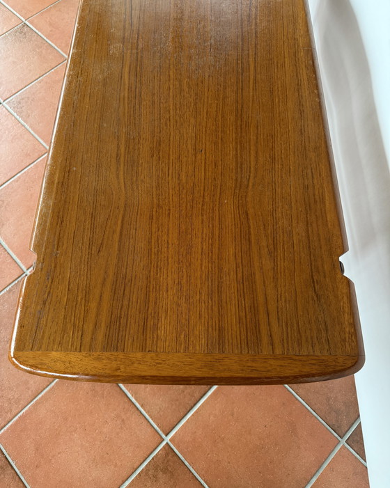 Image 1 of Coffee Table JH 575 Hans Wegner Teak Table Danish Design Hansen