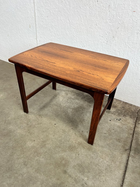 Image 1 of Table d'appoint/table basse vintage en palissandre, Suède, Folke Ohlson pour Tingströms