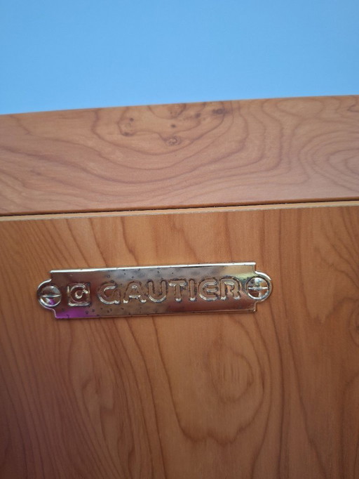 Mezzo divano con scrittoio e cuscino per il marchio di lusso Gautier, modello Calypso